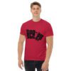 unisex-classic-tee-cardinal-front-6832cec1d2842.jpg God Nah Sleep T-Shirt – Faith Over Fear Unisex Christian Tee (Front and Back)