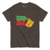 unisex-classic-tee-dark-chocolate-front-6833496c4fa49.jpg God Nah Sleep T-Shirt – Faith Over Fear Unisex Christian Tee