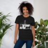 unisex-staple-t-shirt-black-heather-front-68333c1c71775.jpg Faith Over Worry T-Shirt - Unisex Graphic Praying Tee