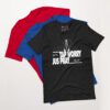 unisex-staple-t-shirt-black-heather-front-68333c1c73b73.jpg Faith Over Worry T-Shirt - Unisex Graphic Praying Tee