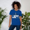 unisex-staple-t-shirt-true-royal-front-68333d405b5c7.jpg Faith Over Worry T-Shirt - Unisex Graphic Praying Tee