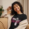 womens-relaxed-t-shirt-black-front-68337228ae968.jpg Saved Women’s Relaxed Fit Christian T-Shirt – Rugged Cross Faith Design
