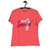 womens-relaxed-t-shirt-heather-red-front-683367be4d3d7.jpg Saved Women’s Relaxed Fit Christian T-Shirt – Rugged Cross Faith Design