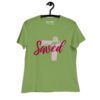 womens-relaxed-t-shirt-leaf-front-68336c3cc0bca.jpg Saved Women’s Relaxed Fit Christian T-Shirt – Rugged Cross Faith Design