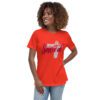 womens-relaxed-t-shirt-poppy-front-68335709c51b0.jpg Saved Women’s Relaxed Fit Christian T-Shirt – Rugged Cross Faith Design
