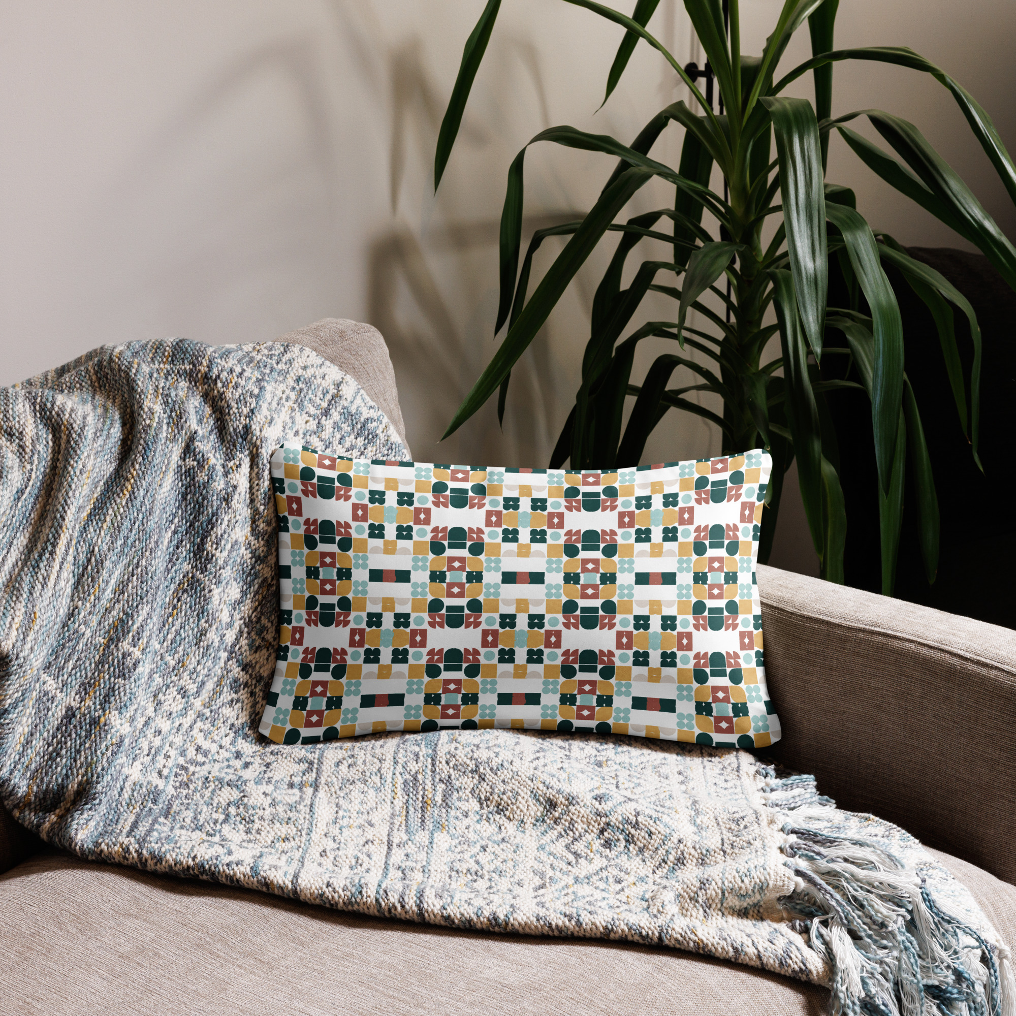 all-over-print-basic-pillow-20x12-back-68cce91b6a1a2.jpg Pattern Throw Pillow – Stylish Decorative Cushion for Home Décor