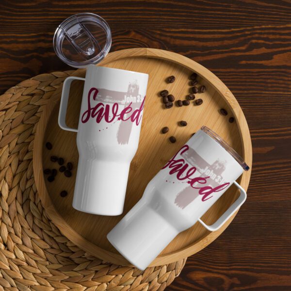 travel-mug-with-a-handle-white-25-oz-front-68cec32b4bbe6.jpg Saved by Grace – Christian Tumbler with Cross & Faith Design