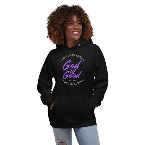 God Is Good Faith Hoodie – Christian Streetwear Comfort Fit