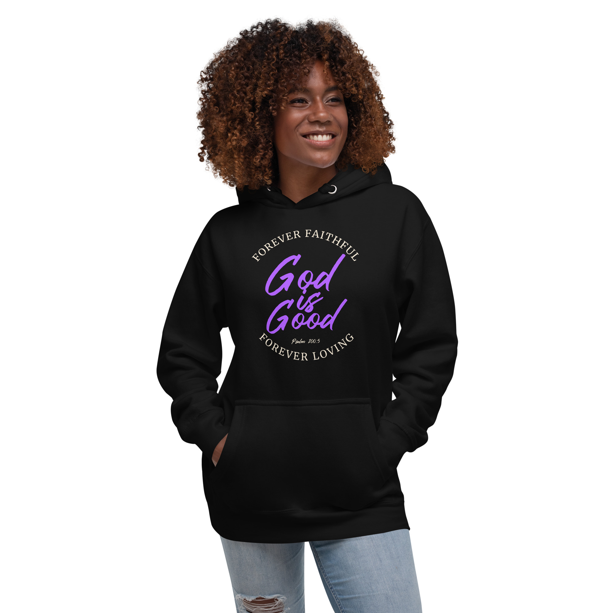 God Is Good Faith Hoodie – Christian Streetwear Comfort Fit