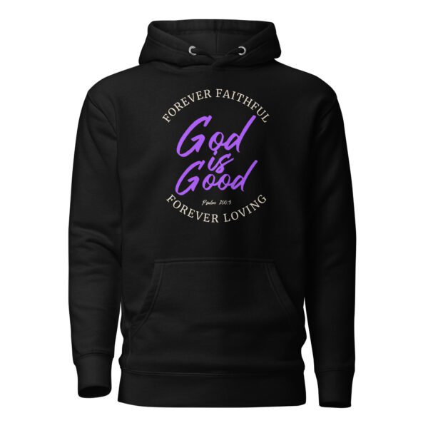 God Is Good Faith Hoodie – Christian Streetwear Comfort Fit