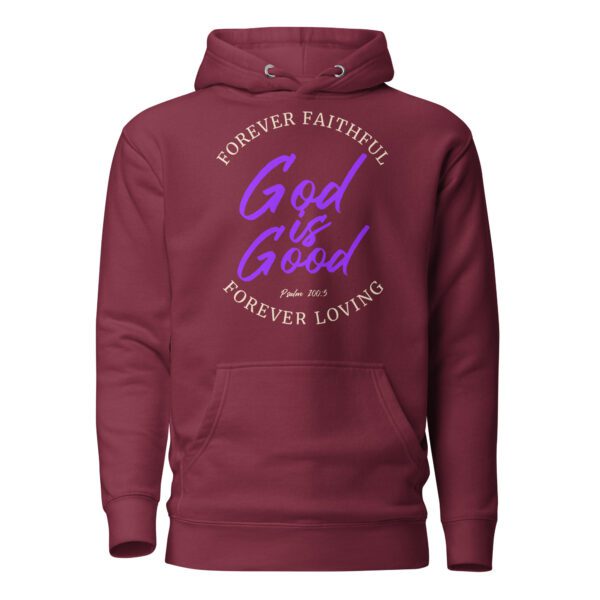 God Is Good Faith Hoodie – Christian Streetwear Comfort Fit