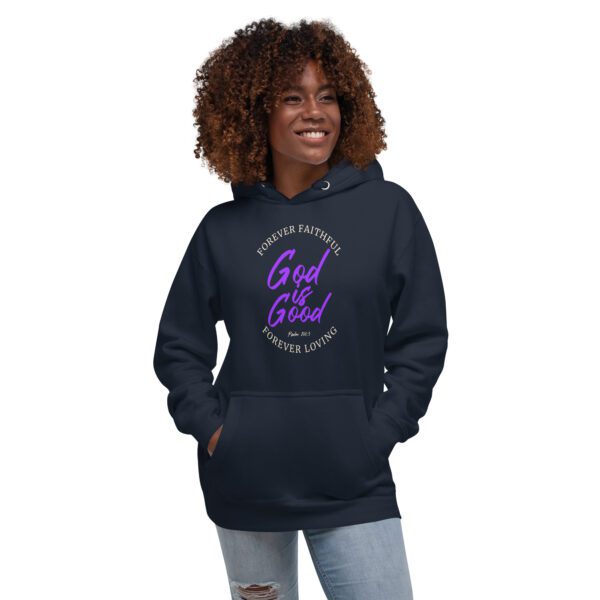 God Is Good Faith Hoodie – Christian Streetwear Comfort Fit