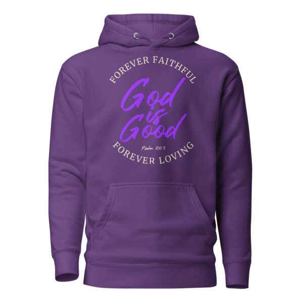 God Is Good Faith Hoodie – Christian Streetwear Comfort Fit