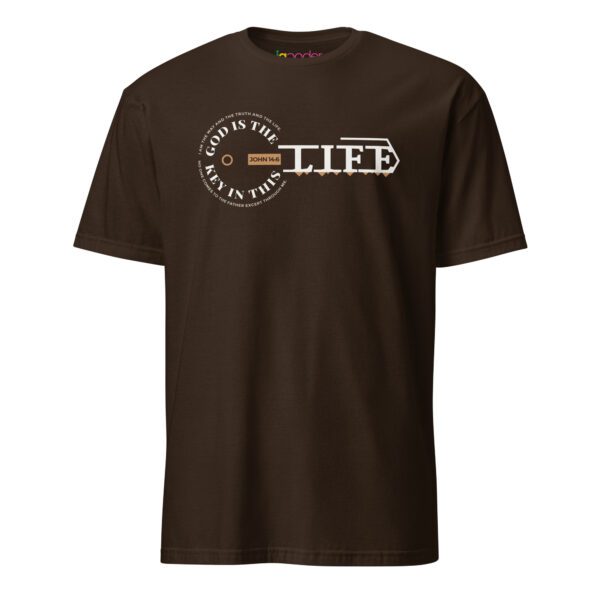God Is The Key In This Life – Christian Graphic Tee