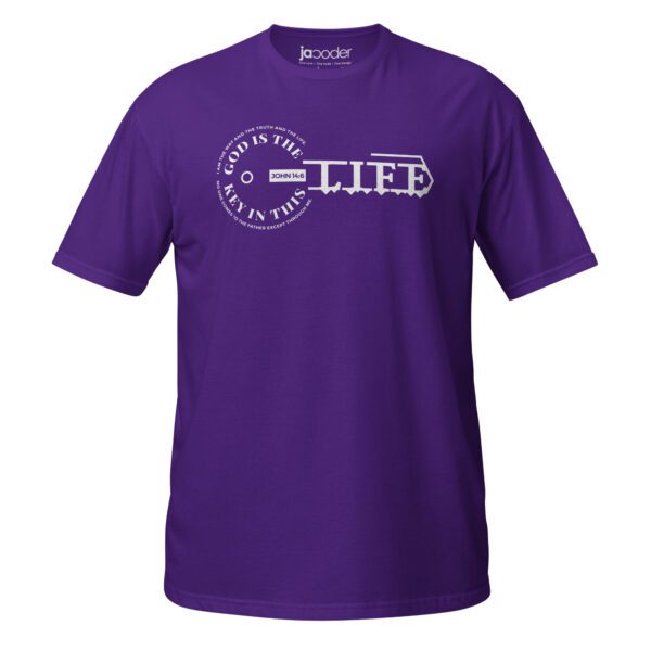 God Is The Key In This Life – Christian Graphic Tee