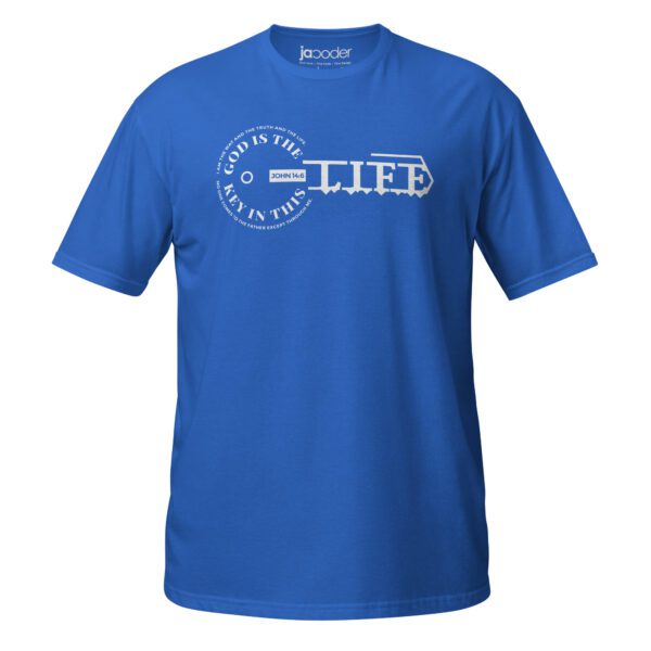 God Is The Key In This Life – Christian Graphic Tee