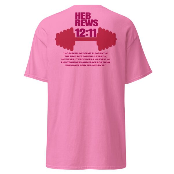 unisex-classic-tee-azalea-back-68ecb79e071fd.jpg Discipline Over Motivation – “Show Up” Tee