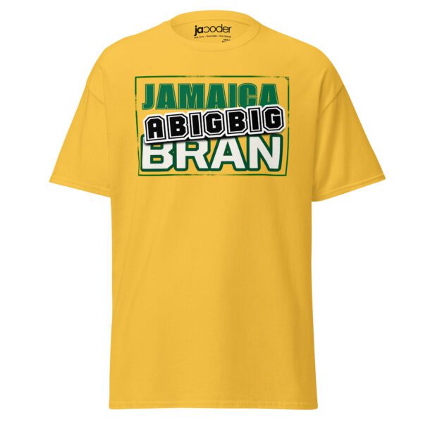 unisex-classic-tee-daisy-front-68f05281629e1.jpg Jamaica A Big Big Brand T-Shirt – Bold Island Pride Streetwear