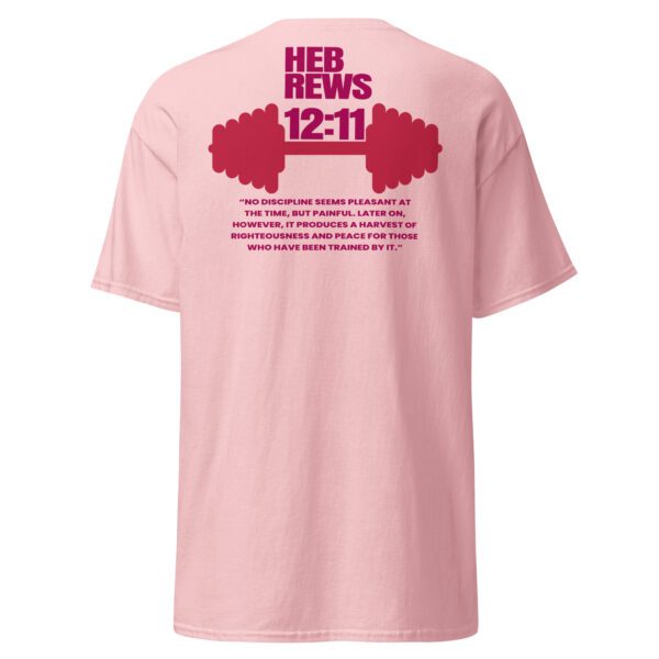 unisex-classic-tee-light-pink-back-68ecb79e090ec.jpg Discipline Over Motivation – “Show Up” Tee