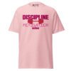 unisex-classic-tee-light-pink-front-68ecb79e07ec0.jpg Discipline Over Motivation – “Show Up” Tee