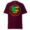 unisex-classic-tee-maroon-front-68e61a52d87ae.jpg BE — Don’t Just Exist | Minimalist Motivational T-Shirt | Jacoder Faithwear