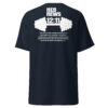 unisex-classic-tee-navy-back-68ecaa1405d66.jpg Discipline Over Motivation – “Show Up” Tee