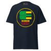 unisex-classic-tee-navy-front-68e61a52db8c0.jpg BE — Don’t Just Exist | Minimalist Motivational T-Shirt | Jacoder Faithwear