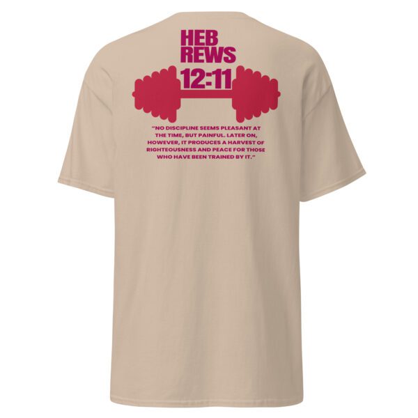unisex-classic-tee-sand-back-68ec9e7218efe.jpg Discipline Over Motivation – “Show Up” Tee
