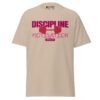 unisex-classic-tee-sand-front-68ec9e7217414.jpg Discipline Over Motivation – “Show Up” Tee